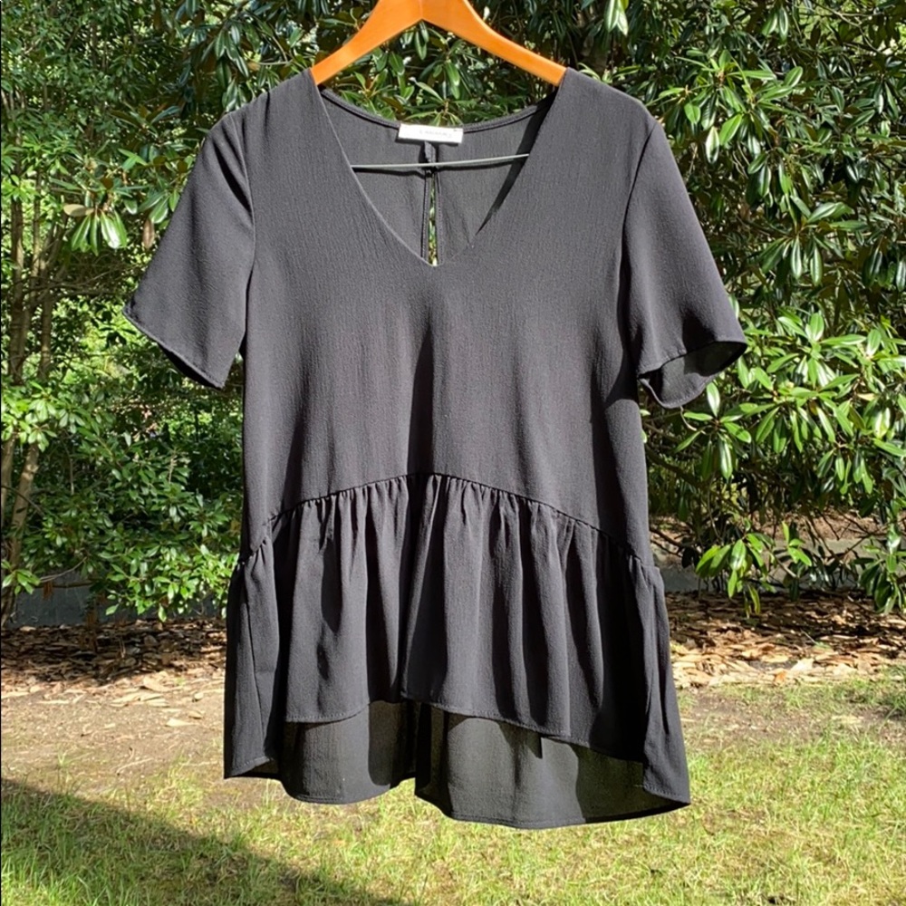 Peplum top